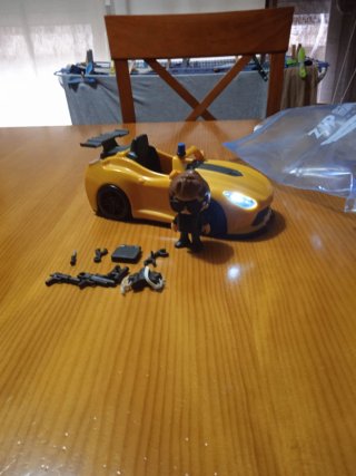 Pin y Pon Action Coche y Accesorios