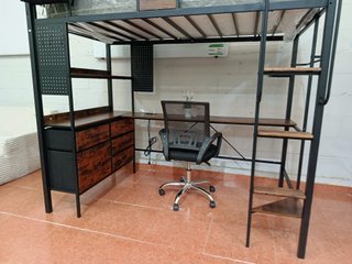 Litera Juvenil Metálica con Escritorio