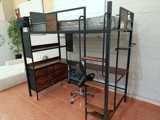 Litera Juvenil Metálica con Escritorio