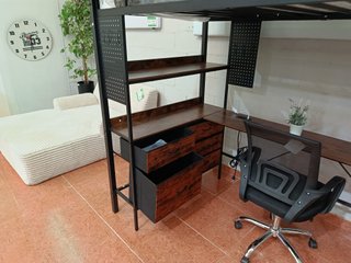 Litera Juvenil Metálica con Escritorio