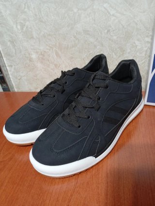 Sneakers Leerd uomo nere taglia 42 nuove
