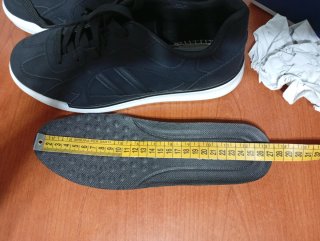 Sneakers Leerd uomo nere taglia 42 nuove