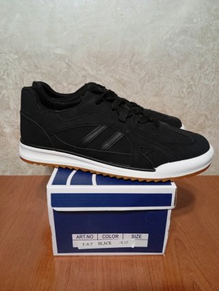 Sneakers Leerd uomo nere taglia 42 nuove