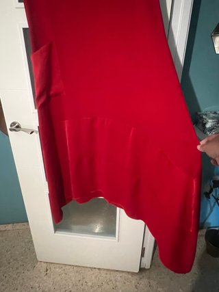 Vestido largo rojo martino martini