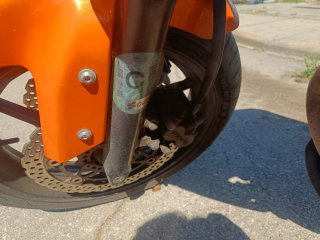 Kawasaki ER6N Naranja