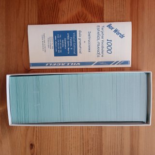 Francés: Tarjetas Vocabulario Español-Francés
