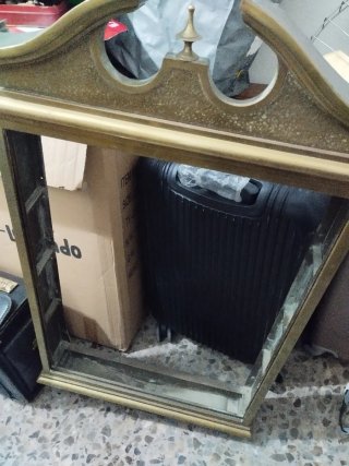 Expositor Antiguo Latón para Restaurar