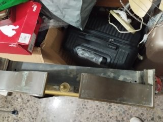 Expositor Antiguo Latón para Restaurar