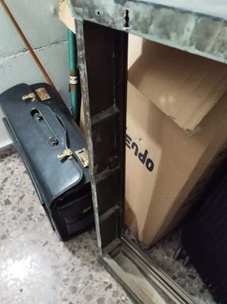 Expositor Antiguo Latón para Restaurar