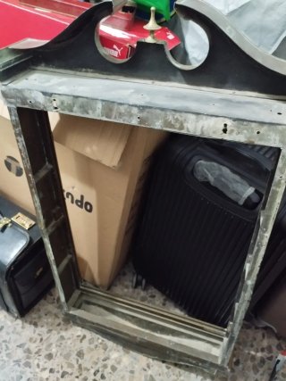 Expositor Antiguo Latón para Restaurar