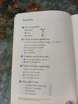 Un voyage de rêve en France (Lectures Faciles)