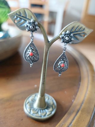 Pendientes Plata Filigrana Charra