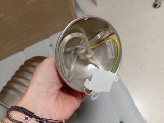 Lámpara colgante bombilla decorativa