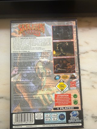 Skeleton Warriors Sega Saturn