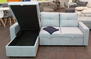 Sofá Cama, ·PAU Tela·, Gris, ·Cómodo. ¡EN OFERTA