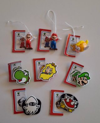Miniature Super Mario Personaggi