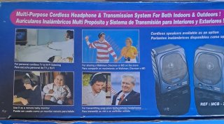 Porta Sound 2000 VHF Auriculares Inalámbricos