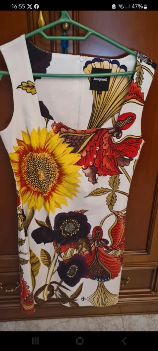 Vestido Desigual Multicolor Talla L