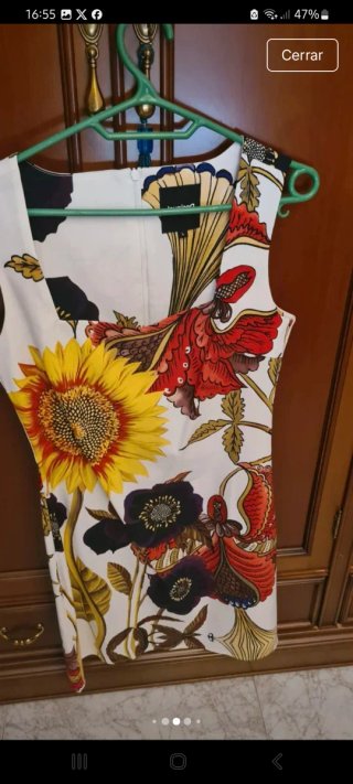 Vestido Desigual Multicolor Talla L