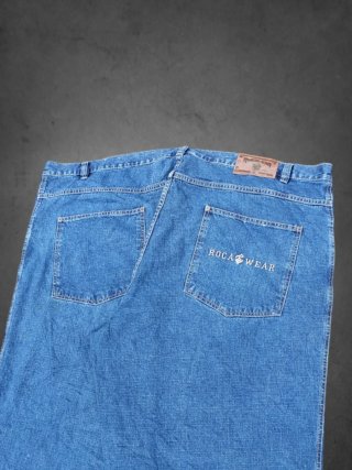 Jeans Baggy Y2k Rocawear Ricamati Larghi