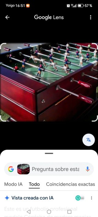 Se instalan futbolines córdoba al 50% Cataluña