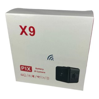 Cámara espia wifi IP X9 Full HD grabadora