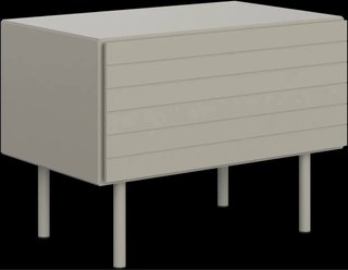 Mesita de noche Lugano BoConcept Beige