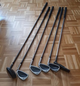 Bolsa y palos de golf Wilson de hombre