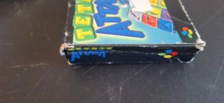Super Nintendo Tetris Attack snes boxato gig
