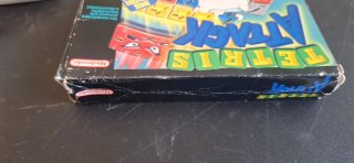 Super Nintendo Tetris Attack snes boxato gig