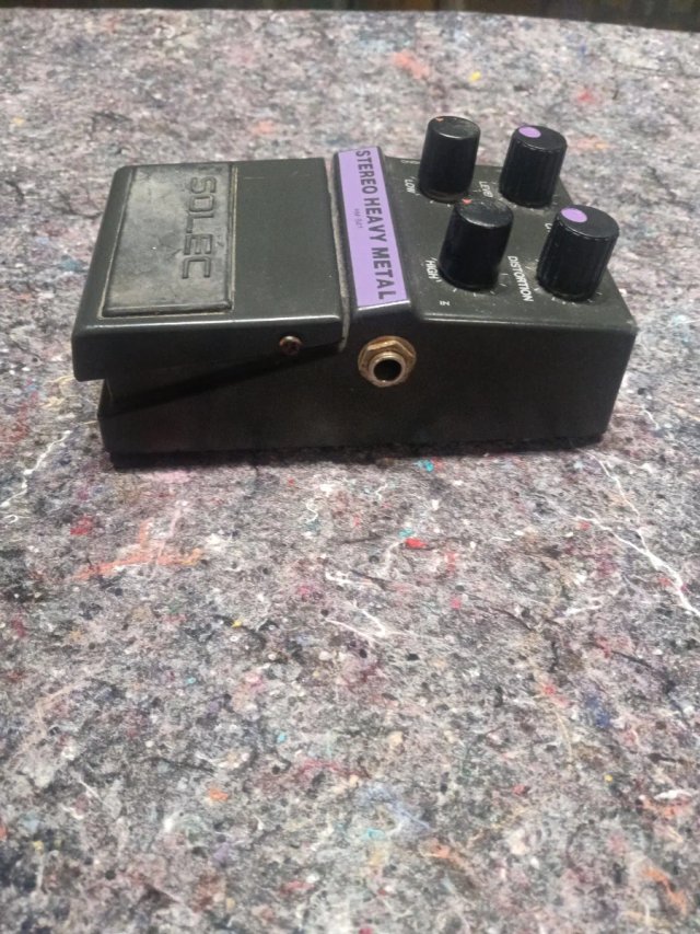 Pedal Guitarra Solec Stereo Heavy Metal