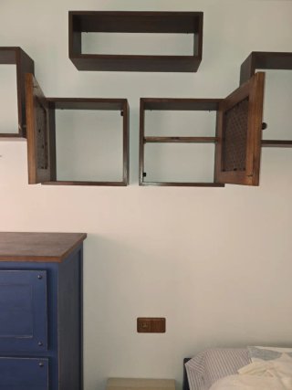 Estanterías de madera