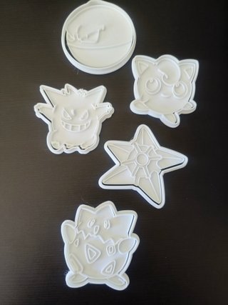 5 Carimbos e Cortadores do Pokémon