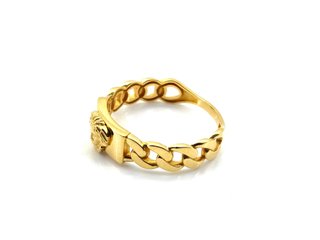 Sello Oro 18K tipo Versace