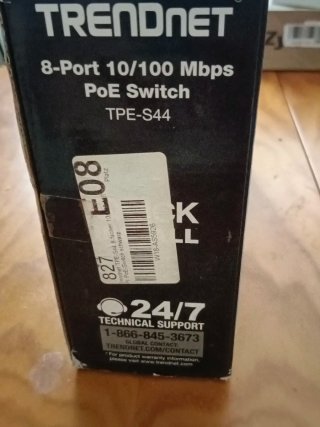 TRENDnet TPE-S44 Switch PoE 8 Puertos 10/100 Mbps