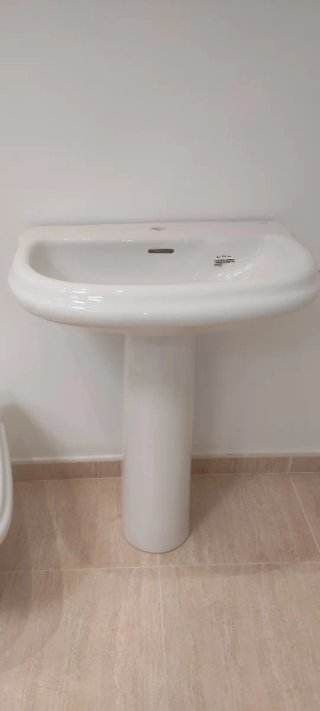 Conjunto Lavabo y Bidé Roca Blanco