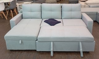 Sofá Cama, ·PAU Tela·, Gris, ·Cómodo. ¡EN OFERTA!