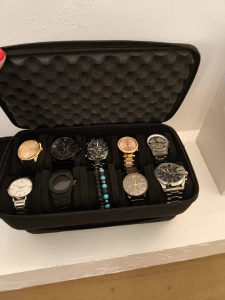 Custodia porta orologi 10 pezzi