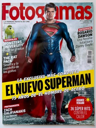 Lote revistas Superman DC Cinemanía Fotogramas