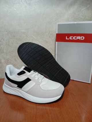 Sneakers Leerd uomo bianche e nere taglia 42 nuove