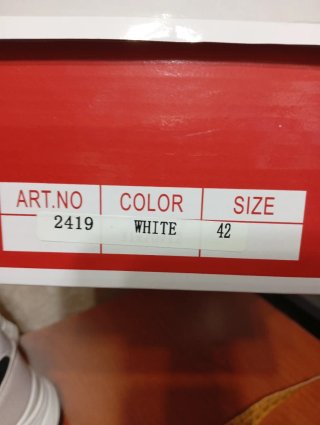 Sneakers Leerd uomo bianche e nere taglia 42 nuove