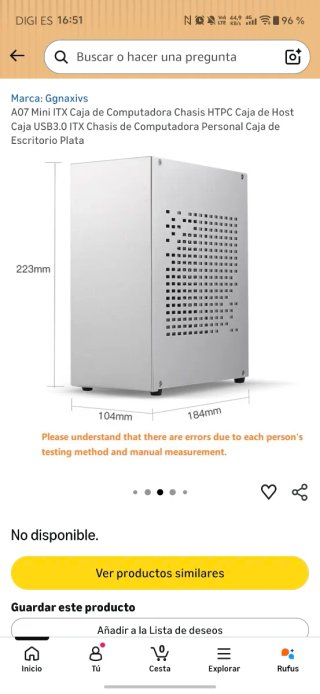 PC Gaming mini itx