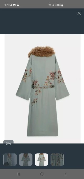 Kimono Zara bordado