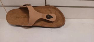 Sandalia de mujer Lumb. Piel Beige/Marrón