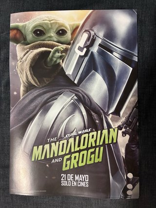Póster The Mandalorian y Grogu