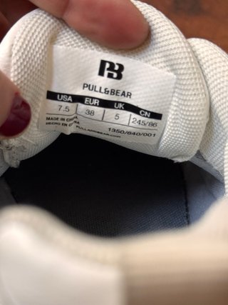 Zapatillas Pull&Bear blancas