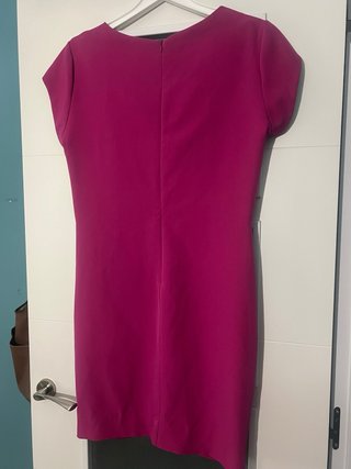 Vestido de fiesta fusia