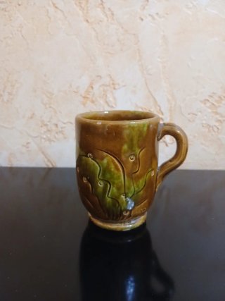 Tazza vintage ceramica decorata