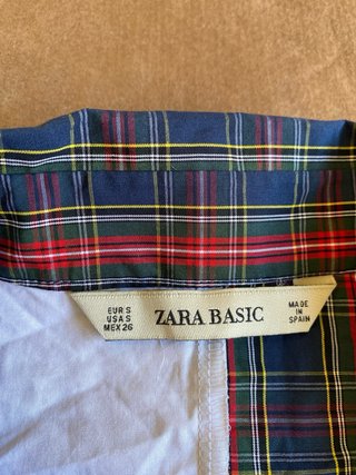 Camisa Zara Algodón Talla S