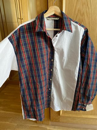 Camisa Zara Algodón Talla S